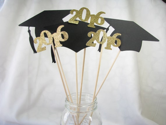 Items similar to Graduation Centerpieces, Vase Picks, Party, Party ...