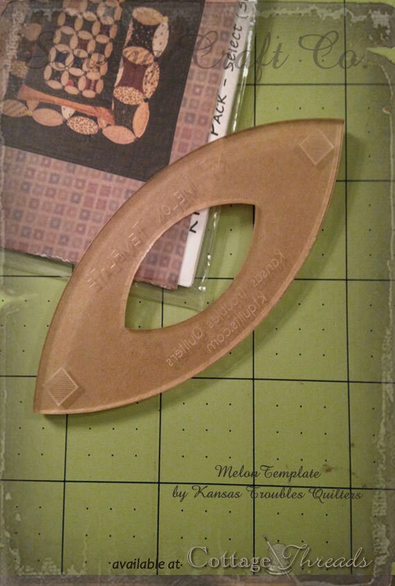 Notions: Melon Template from Kansas Troubles Quilters