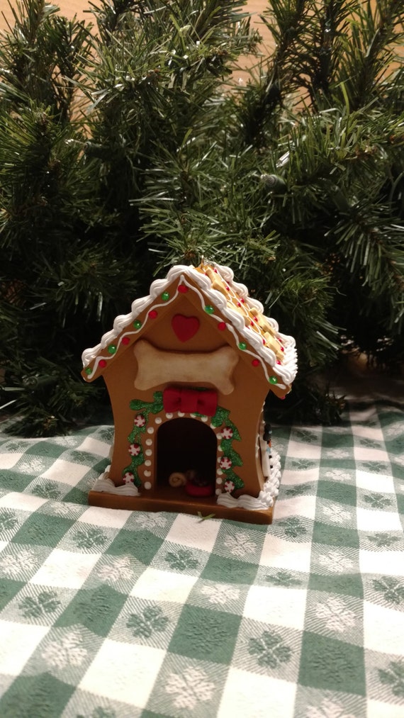 Gingerbread Dog House by GingerbreadFaire on Etsy