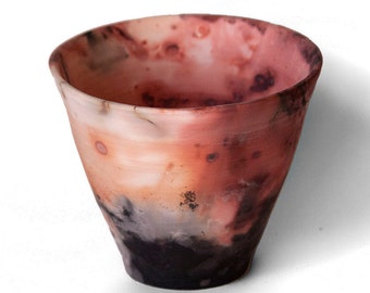 Saggar Fired Ceramic Vase