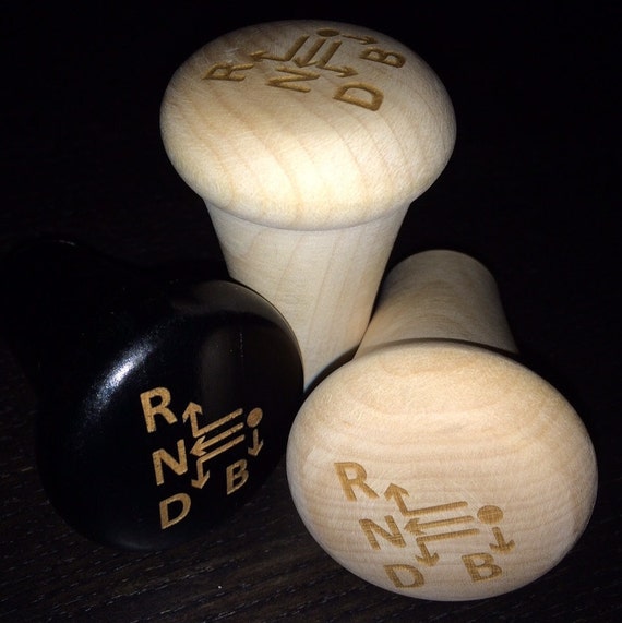 Wood Baseball Bat Shift Knob