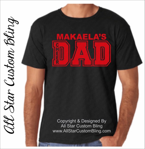 Cheer Dad Shirt Custom Cheer Dad Shirt Cheer Dad Shirt Dad