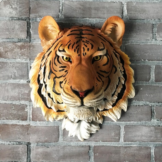 faux taxidermy tiger