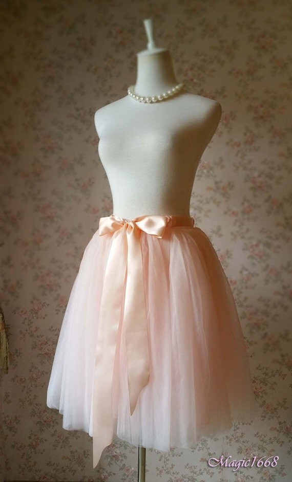 blush tutu skirt