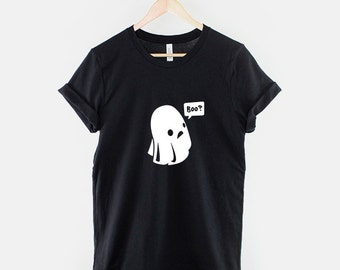 Cute Ghost Boo Halloween T-Shirt