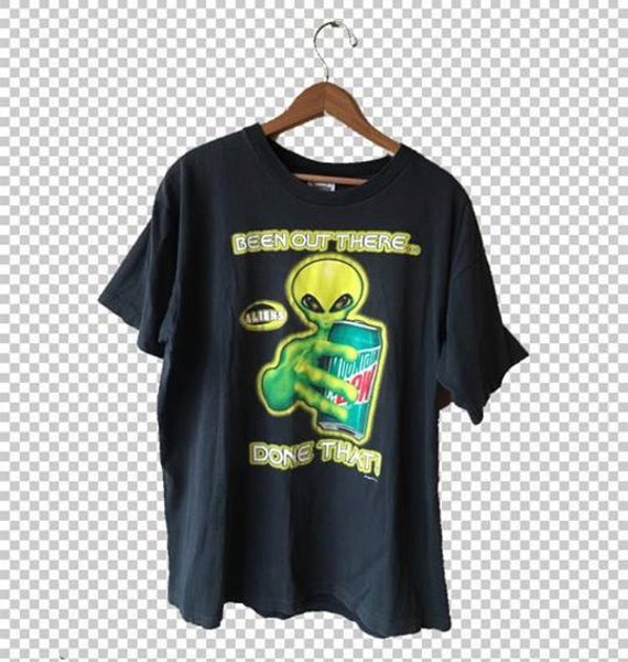alien green shirt