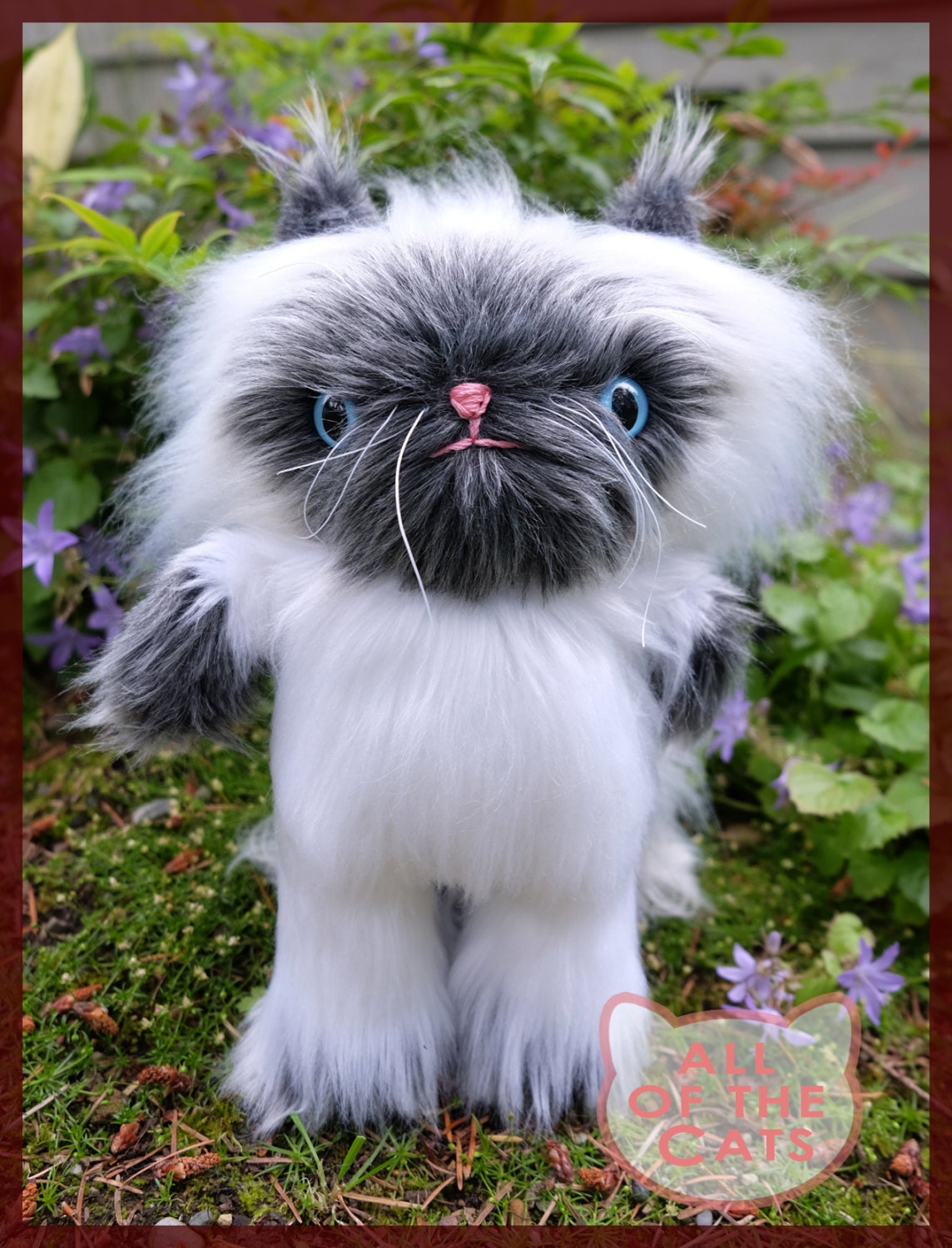 himalayan cat plush toy