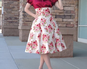 SALE! - Corset Ribbon Skirt | Vintage Inspired | Romantic | Victorian | Dolly Kei | Handmade in the USA | Ready to ship in 1-3 days|