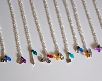 Stranger Things inspired Character Necklaces