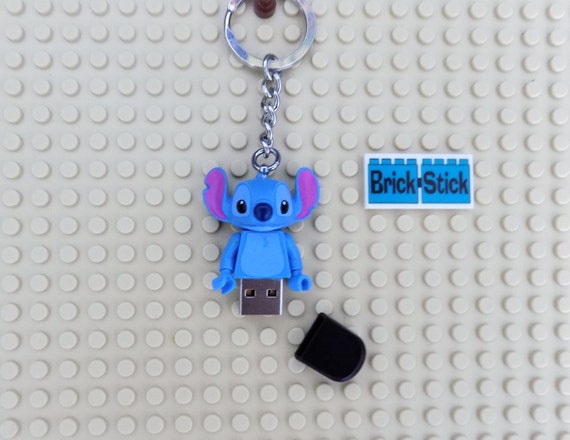 stitch lego keyring