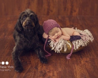 SALE Newborn photo prop, newborn hat, newborn boy, newborn girl, newborn props Newborn knit bonnet. You can choose from over 50 colors