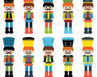 Nutcracker vector - Digital Clipart - Instant Download - EPS, PNG files included