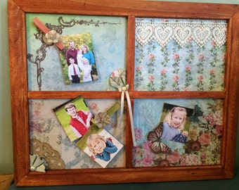 Items similar to Art, Memory, Picture, Keepsake, Brag Board on Etsy