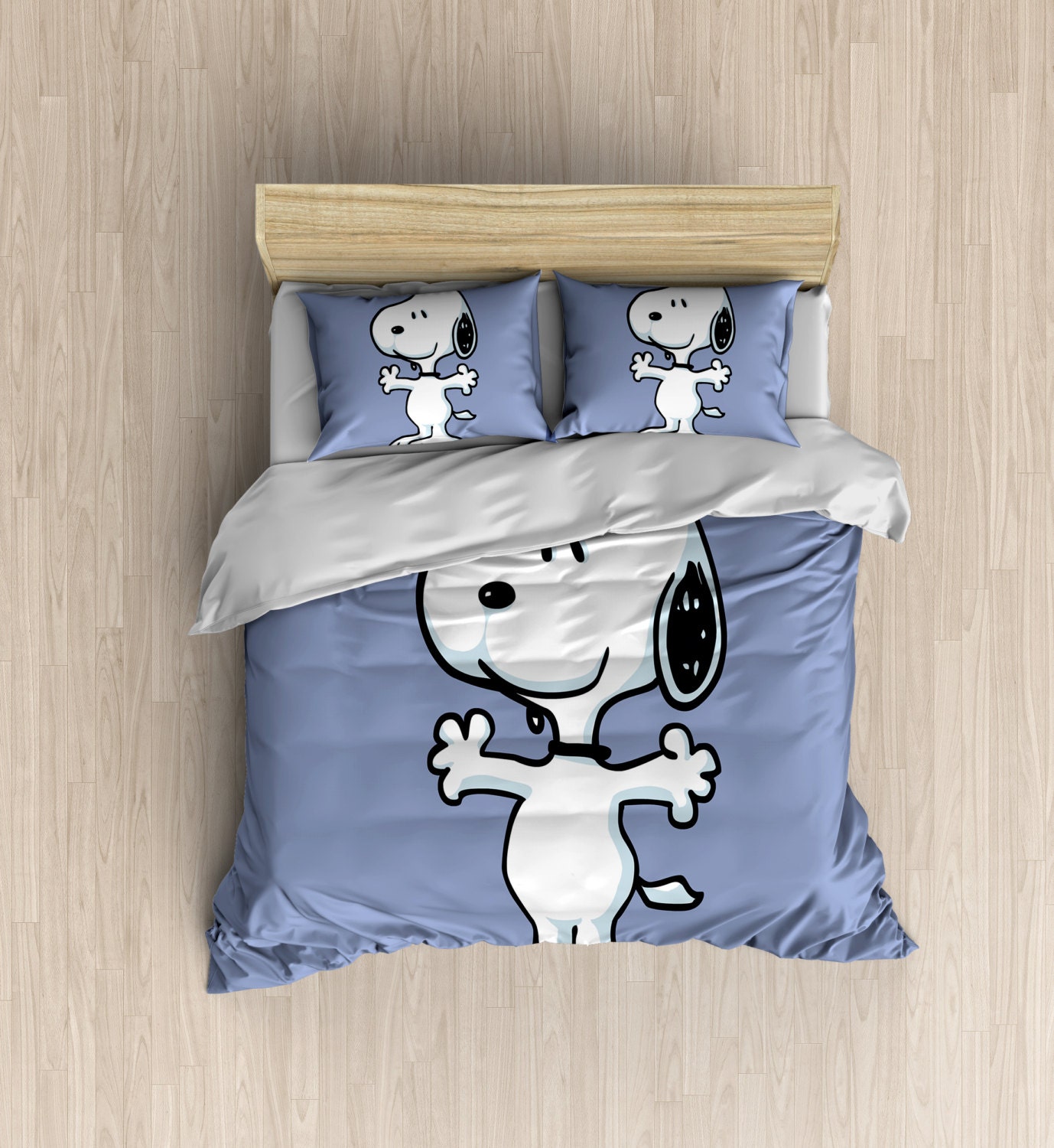 Snoopy Bedding Charlie Brown Bedding Set Snoopy by DesignyLand