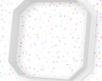 Radiant Diamond Cookie Cutter, Mini and Standard Sizes, 3D Printed