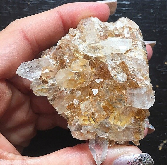 Orange Quartz Crystal