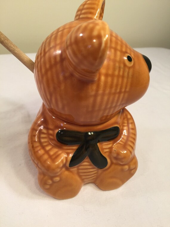 Honey bear honey pot Bear honey pot honey jar honey