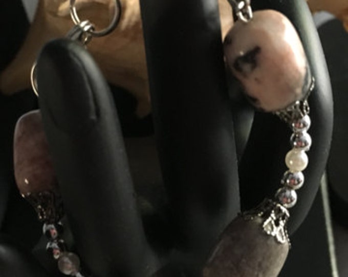 Pink Zebra Jasper Bracelet