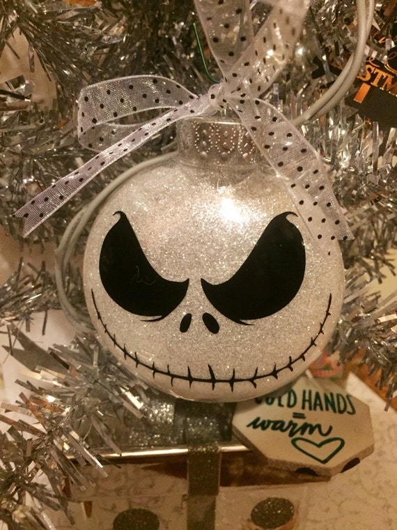 skeleton christmas ornament glitter ornament handmade jack skeleton christmas ornament glitter ornament handmade jack
