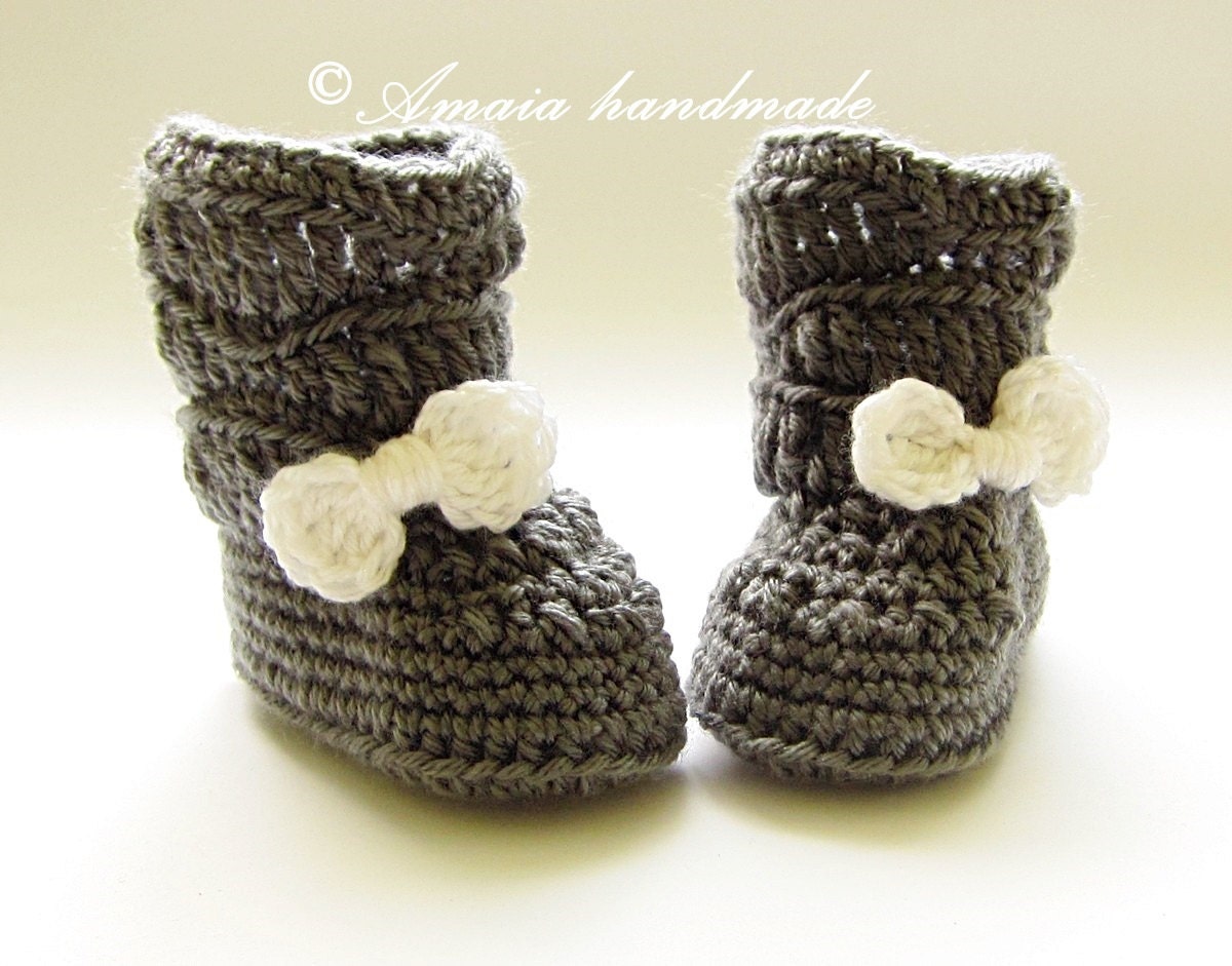 Baby girl ankle boots Crochet baby boots crochet infant