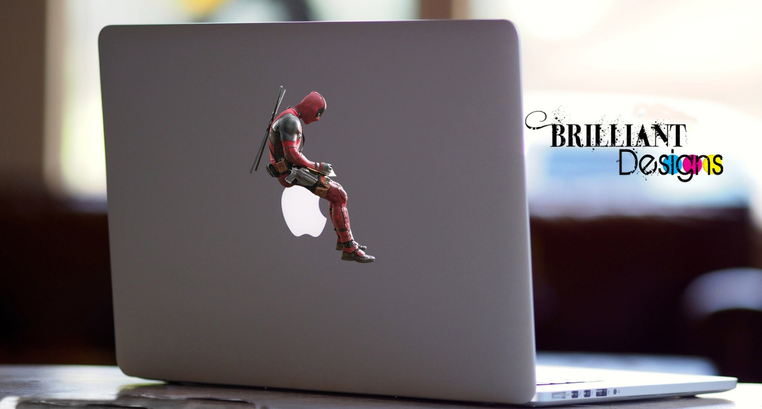 Deadpool Decal Deadpool Macbook Decal Deadpool Sticker