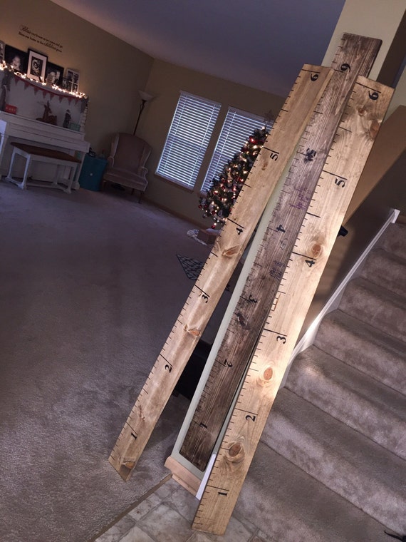 life size ruler growth chart children height by rootsofawildflower