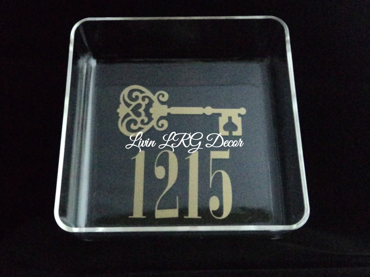 Key Bowl Decorative Coin Dish Home Decor Keys & Coins