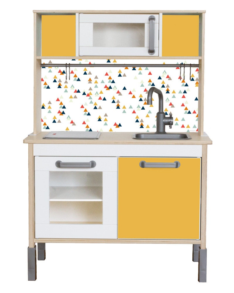 Play kitchen decals TRIANGLIG Pimp your Ikea