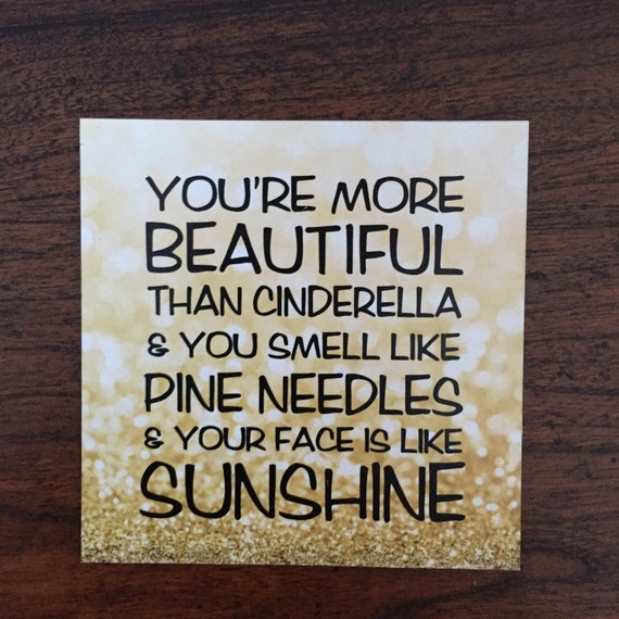 Items similar to 3x3 Fridge with Quotes on Etsy