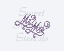 popular items for mr and mrs stencils on etsy