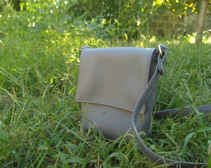 Crossbody mini Vegan Leather bag Unisex bag Bag for boys
