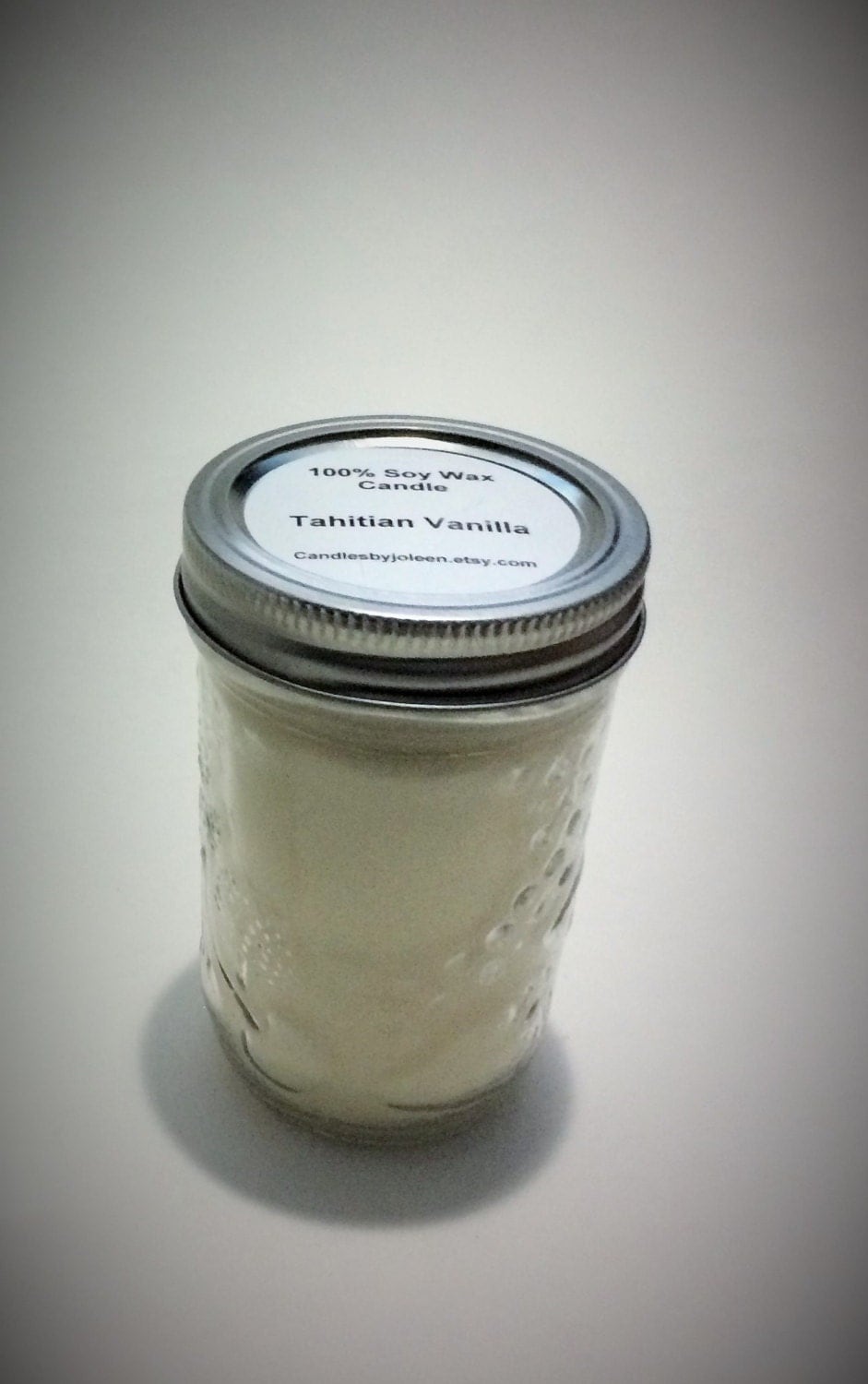 8 oz Mason Jar Soy Candle Made in Canada
