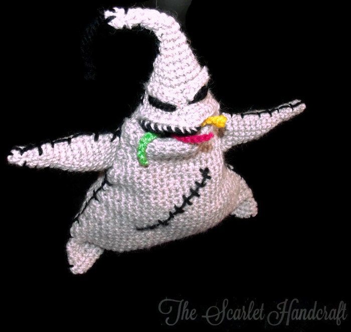 Oogie Boogie Crochet Amigurumi. Nightmare by TheScarletHandCraft