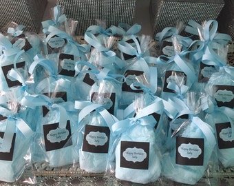 Cotton Candy Party Favor Bags