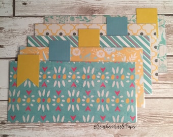 Wallet dividers for Dave Ramsey cash envelope system