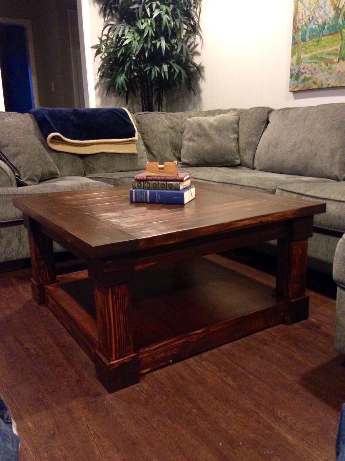 Coffee Table Craftsman Style Coffee Table by FickleAndFellow