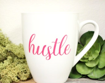 Hustle Mug - Office Mug, 12 oz