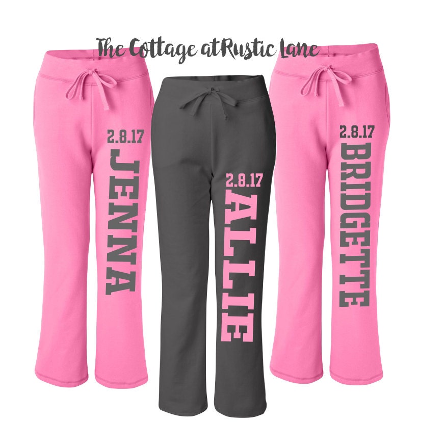 personalized sweatpants