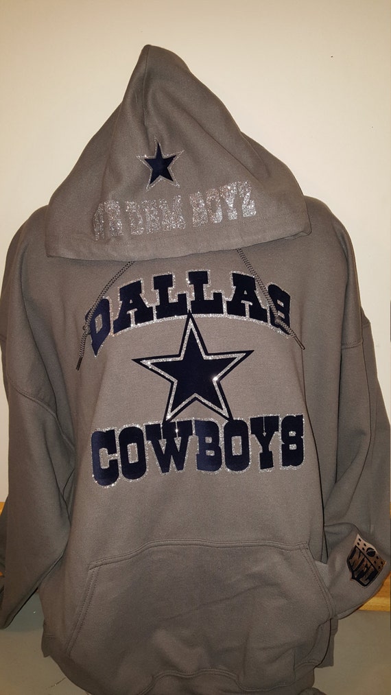 Dallas Cowboys Custom Hoodie Skull Cap While Supplies by C2CTeez