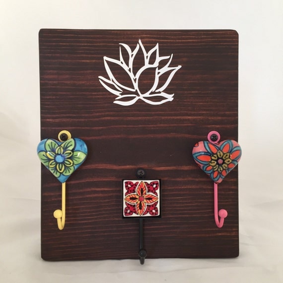 mat for holder yoga yoga Yoga handmade key plank yoga holder, decor, wooden key Home