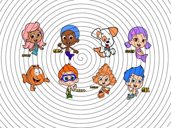 Download Items similar to Bubble Guppies SVG,PNG on Etsy