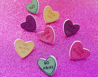 Not Your Sweetheart Earrings
