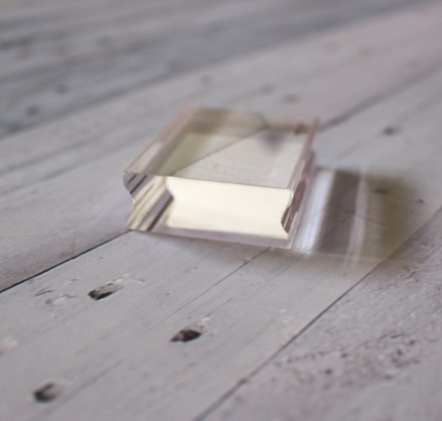 Small Acrylic Block 1.5x2inches 38x50mm for Clear