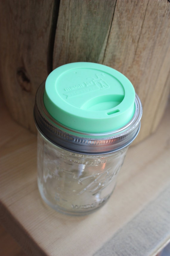 jar lids mason drinking for For Mason Silicone Jar Lids Jars Drinking Wide Mason Mouth