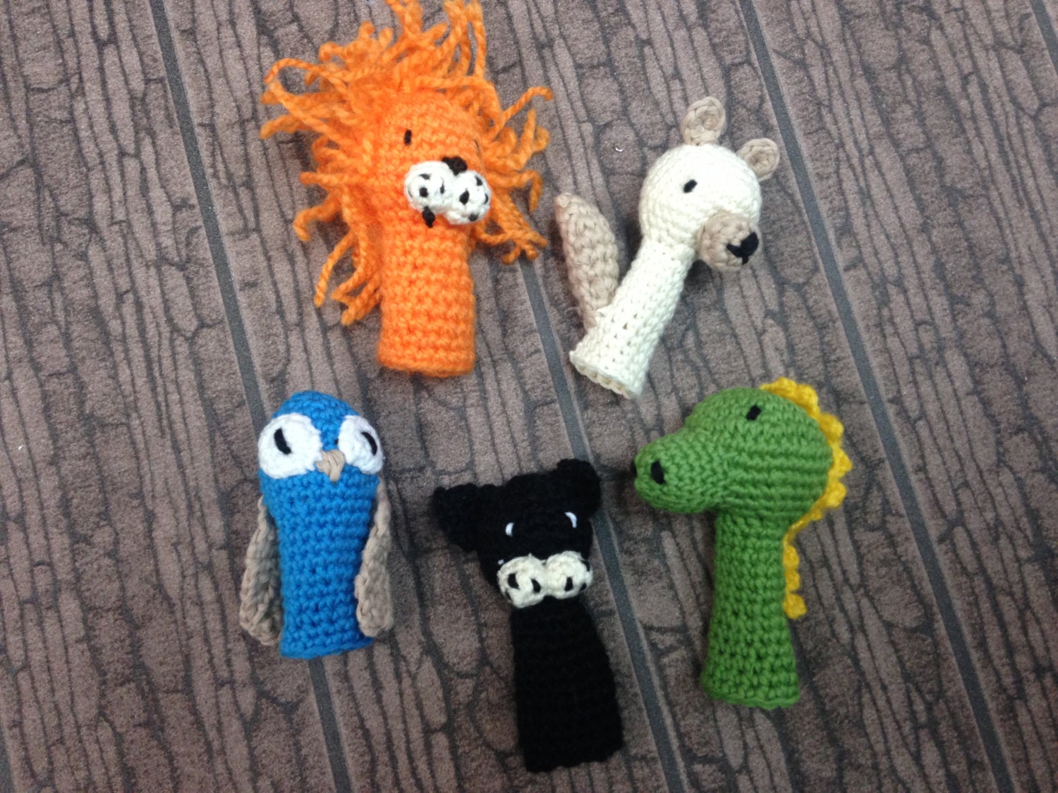 finger puppets in crochet animal puppets to entertain your