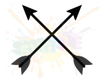 Tribal Arrow SVG - Files For Silhouette Studio and Cricut Design Space.