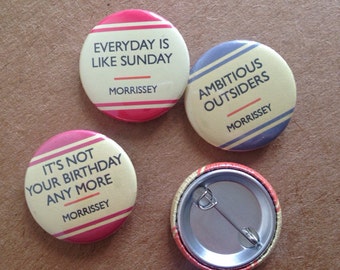 Badge Set - Morrissey