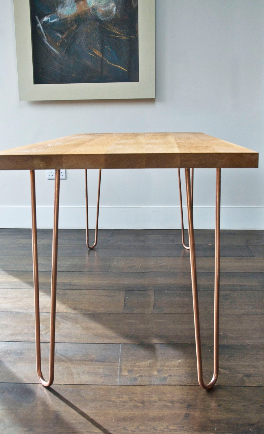 Satz von 4 kupfer haarnadel beine 72cm28 von retromadenew auf etsy