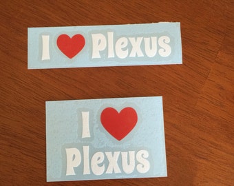 I Heart Plexus Decal Only - CUP NOT INCLUDED