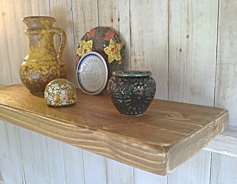 Floating Shelves Wall Shelves Pine Wood 9 Deep